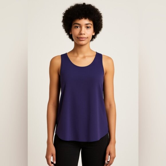 Theory Women’s Purple Sleeveless Tank Top – Size S - Picture 1 of 4